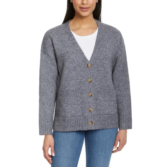 Ella Moss Sweaters - Ella Moss Cardigan in Gray - Women’s Size Small